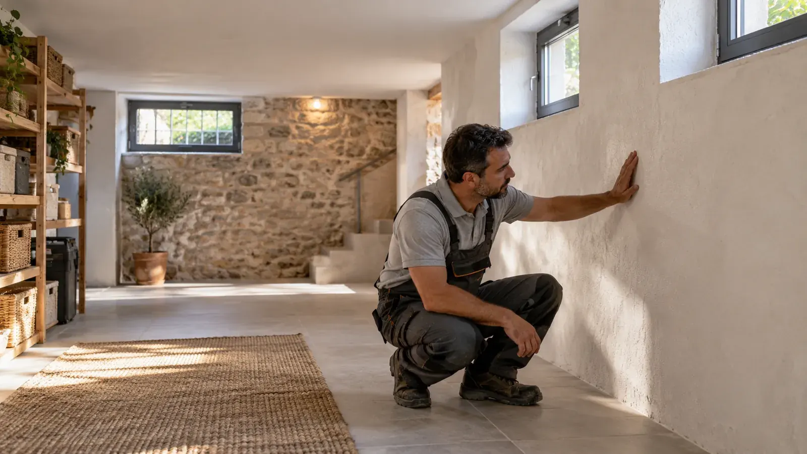 Bodrum kat tadilatları için yenileme ve uygulama görseli